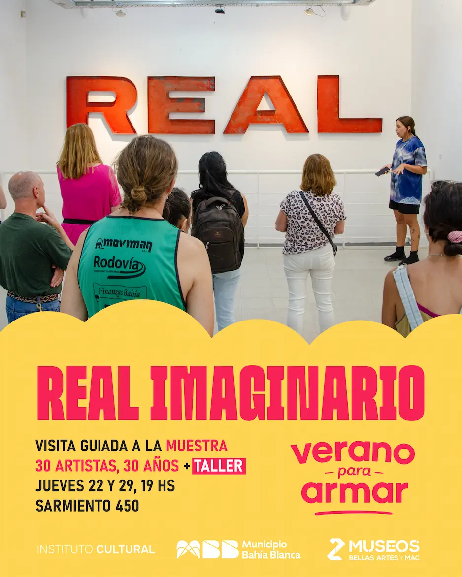 Visita Guiada ala Muestra 30 artistas, 30 años- Taller- Verano para armar